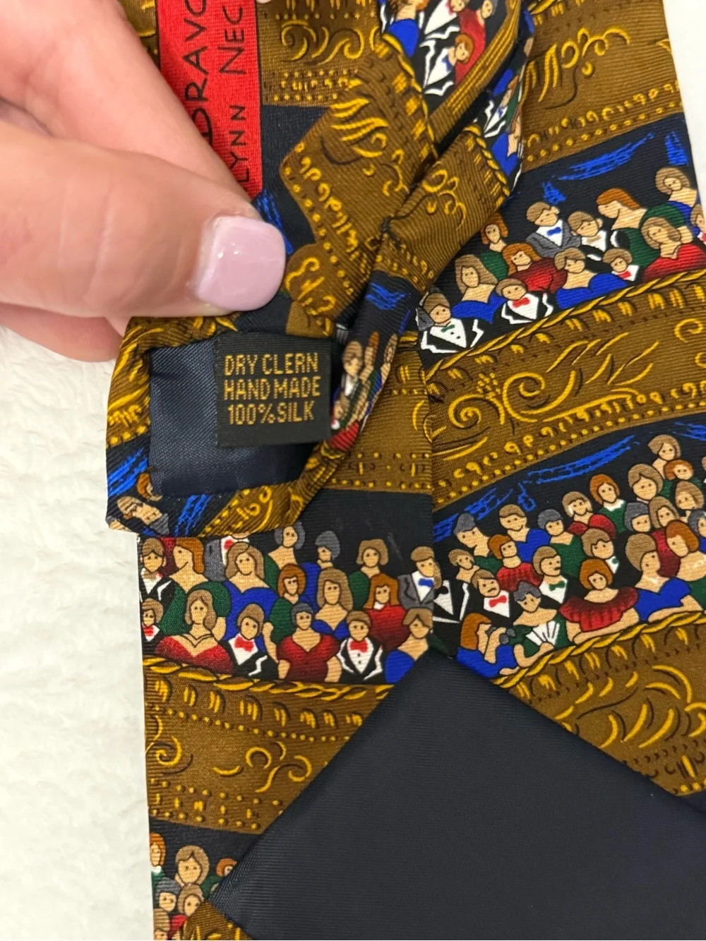 Vintage Bravo!‎ Alynn Theater Opera House Necktie